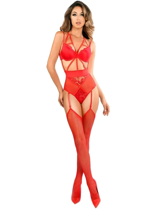 Adore Freya Angel Of Love Lace Teddy | Allure Lingerie Vibrators