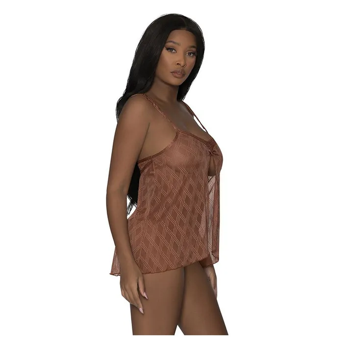 Magic Silk Caramel Kiss Fly Away Baby Doll And Thong Set | Male Sex Toys Magic Silk Caramel Kiss Fly Away Baby Doll And Thong Set | Male Sex Toys