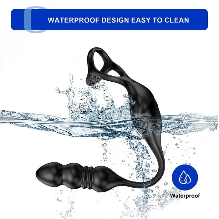 9 Vibration For Male Anal Beads Massager | Lovetoyshub Male Sex Toys