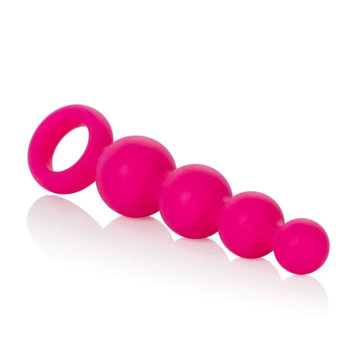 Anal | Coco Licious Booty Beads - Pink - CalExotics Anal | Coco Licious Booty Beads - Pink - CalExotics