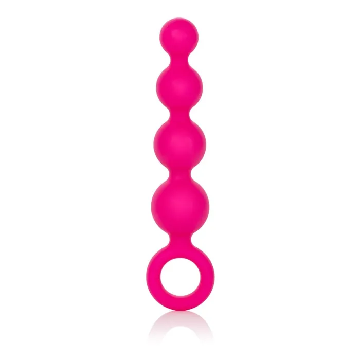 Anal | Coco Licious Booty Beads - Pink - CalExotics Anal | Coco Licious Booty Beads - Pink - CalExotics