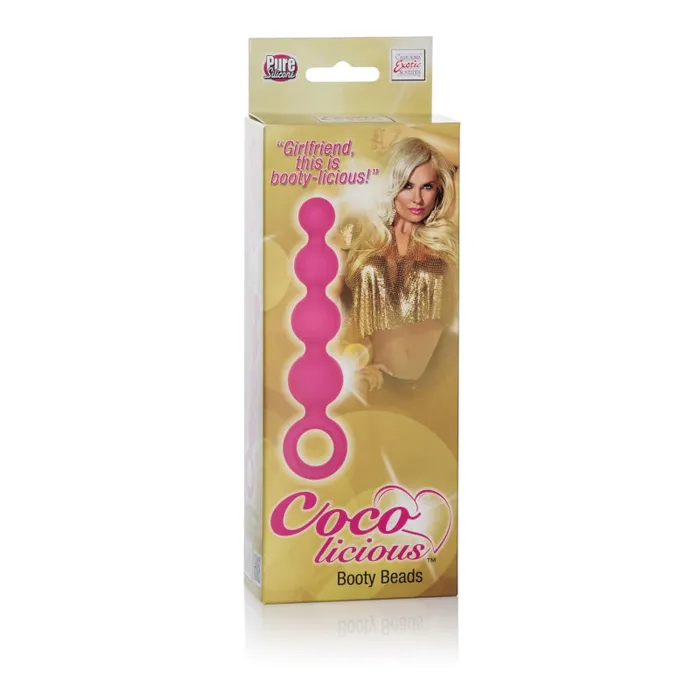 Anal | Coco Licious Booty Beads - Pink - CalExotics Anal | Coco Licious Booty Beads - Pink - CalExotics