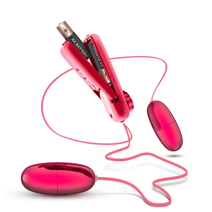 B Yours Double Pop Eggs Cerise Blush Novelties Vibrators