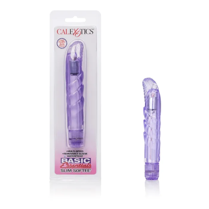 Basic Essentials Slim Softee Vibe - CalExotics | CalExotics Anal