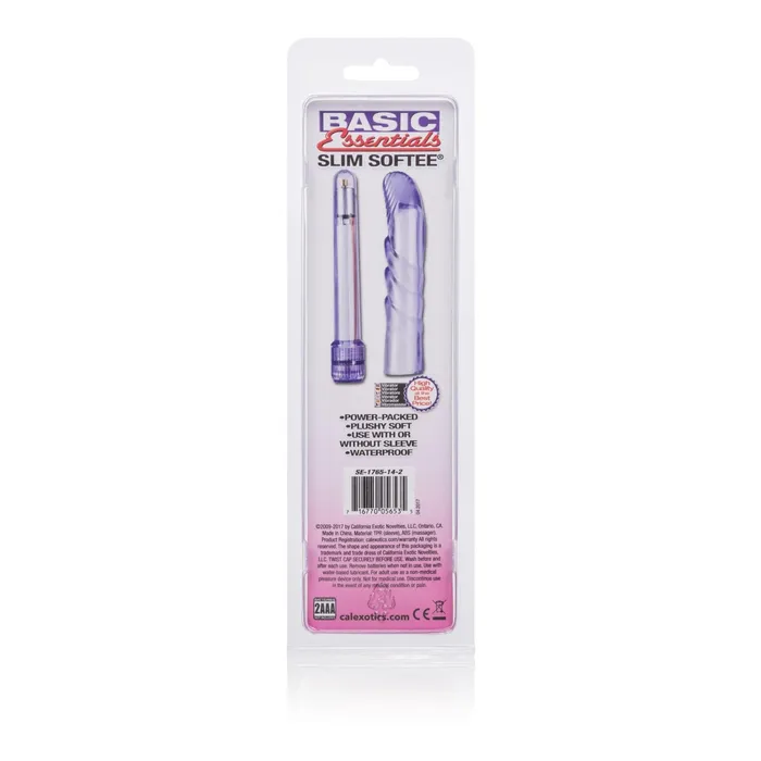 Basic Essentials Slim Softee Vibe - CalExotics | CalExotics Anal