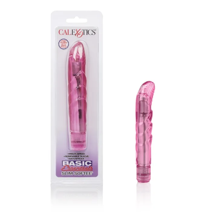 Basic Essentials Slim Softee Vibe - CalExotics | CalExotics Anal