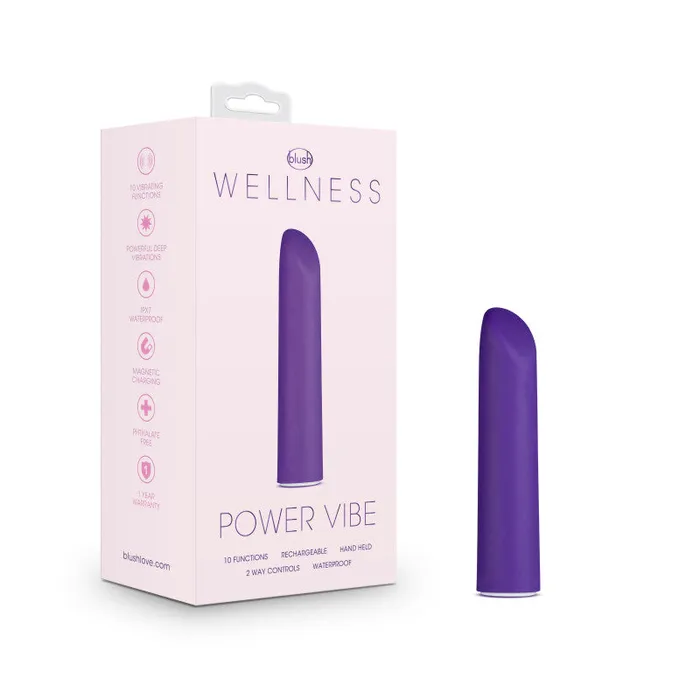Blush Novelties Vibrators Wellness Power Vibebl27502