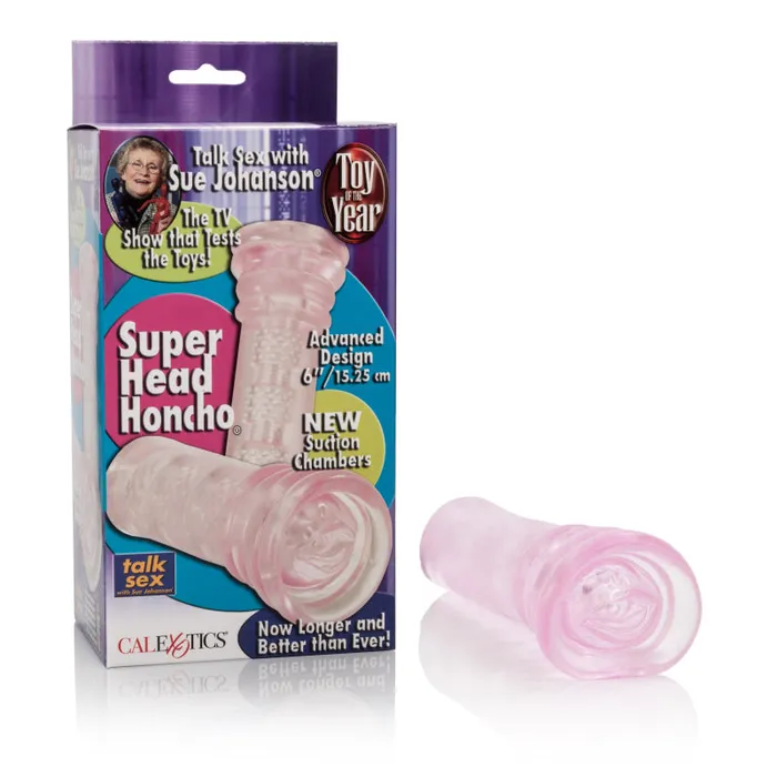CalExotics Male Sex Toys | Sue Johnson Super Head Honcho CalExotics Male Sex Toys | Sue Johnson Super Head Honcho