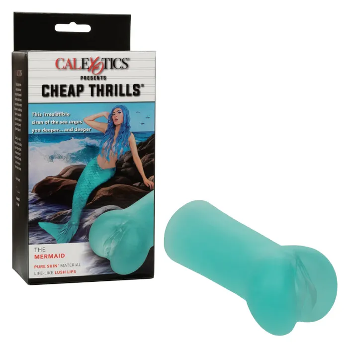 Calexotics Vibrators | Cheap Thrills - the Mermaid - Teal Calexotics Vibrators | Cheap Thrills - the Mermaid - Teal