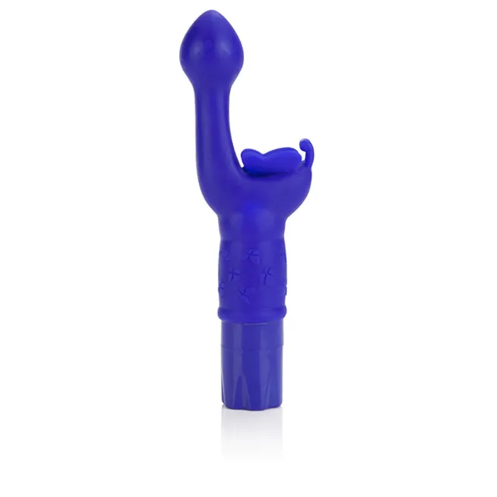 CalExotics Vibrators Silicone Butterfly Kiss Purple