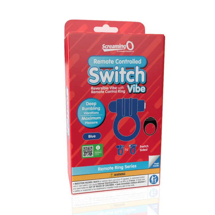 Couples | Screaming O Screaming O Remote Controlled Switch Vibrating Ring - Blue Couples | Screaming O Screaming O Remote Controlled Switch Vibrating Ring - Blue