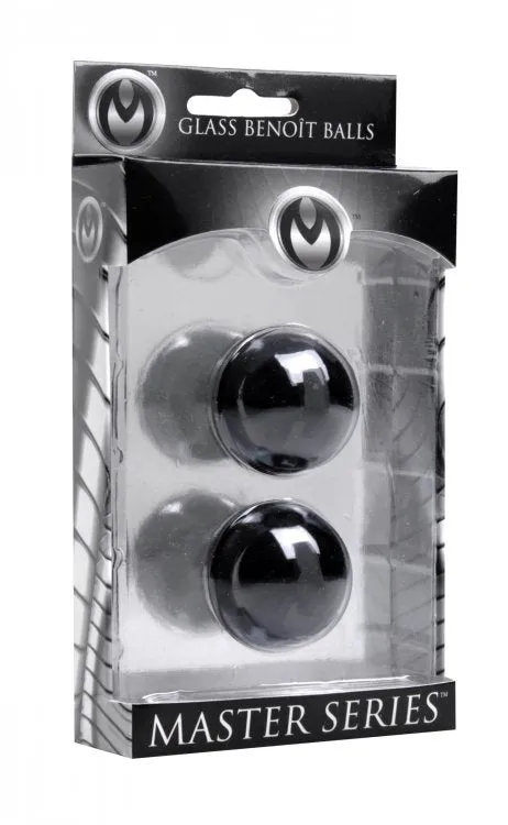 Dildos XR Brands Master Series Jaded Glass Benoit Balls