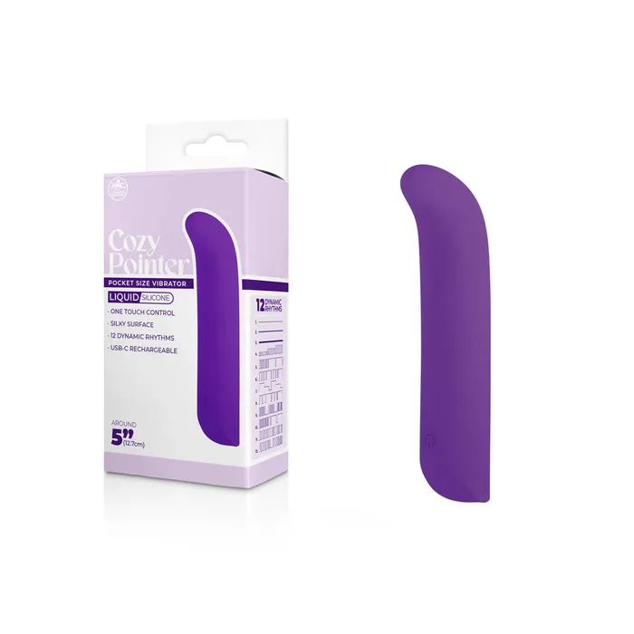 Excellent Power Vibrators Cozy Pointer Purplefpbq012a00022
