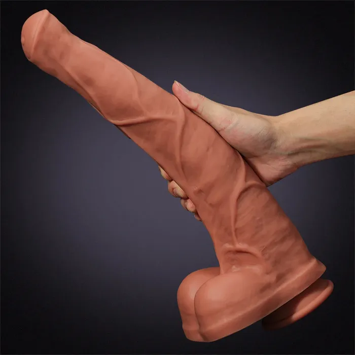 Female Sex Toys | 15.15Inch Ultra Long Silicone Big Horse Dildo - Lovetoyshub