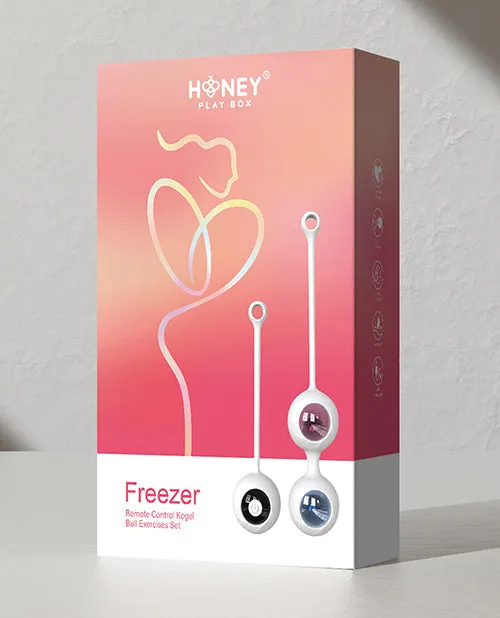 Female Sex Toys | Freezer Ben Wa Ball Remote Control Kegel Ball Exercises Set - White - Uc Global Trade INChoney Play B
