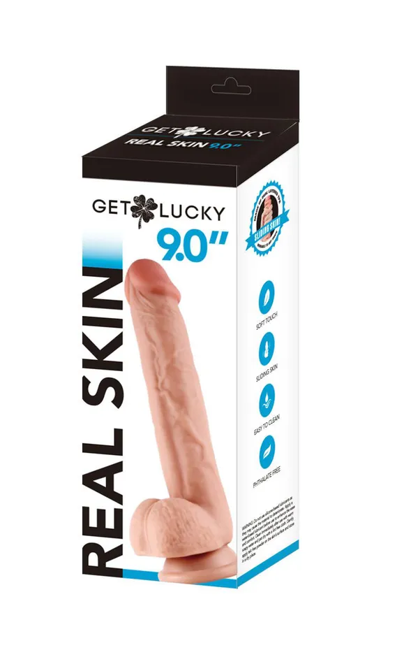 Get Lucky Inch Real Skin Dong - Light Brown | Thank Me Now Dildos Get Lucky Inch Real Skin Dong - Light Brown | Thank Me Now Dildos
