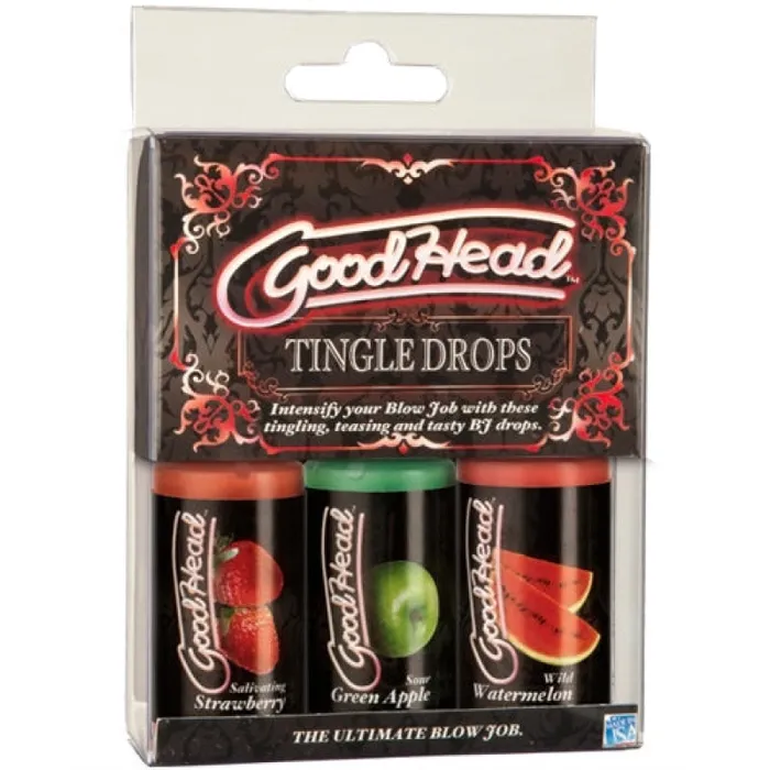 Good Head - Tingle Drops - 3 Pack | Doc Johnson Enhancers Good Head - Tingle Drops - 3 Pack | Doc Johnson Enhancers