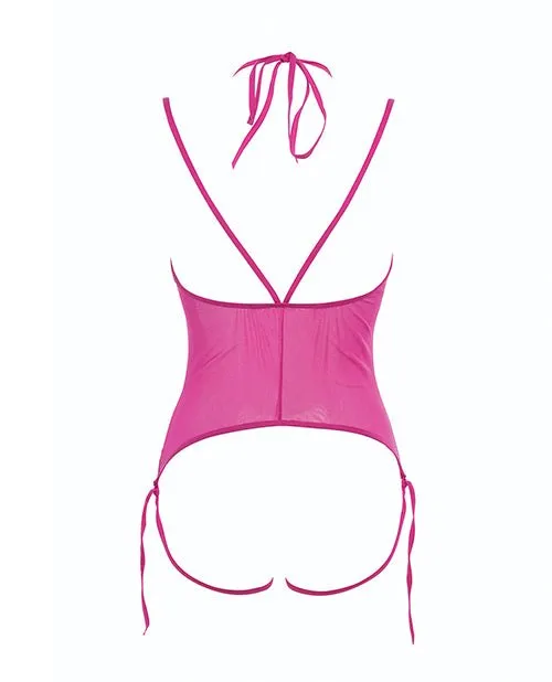 Hosiery | Allure Lingerie Lp Allure Angelina Sheer Mesh Under Bust Teddy