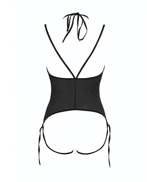Hosiery | Allure Lingerie Lp Allure Angelina Sheer Mesh Under Bust Teddy
