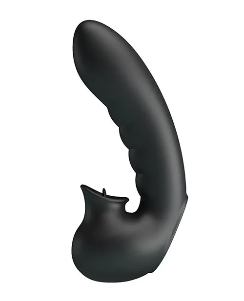 Liaoyang Baile Health Care Produ Vibrators | Pretty Love Hobgoblin Sucking Finger Vibrator - Black
