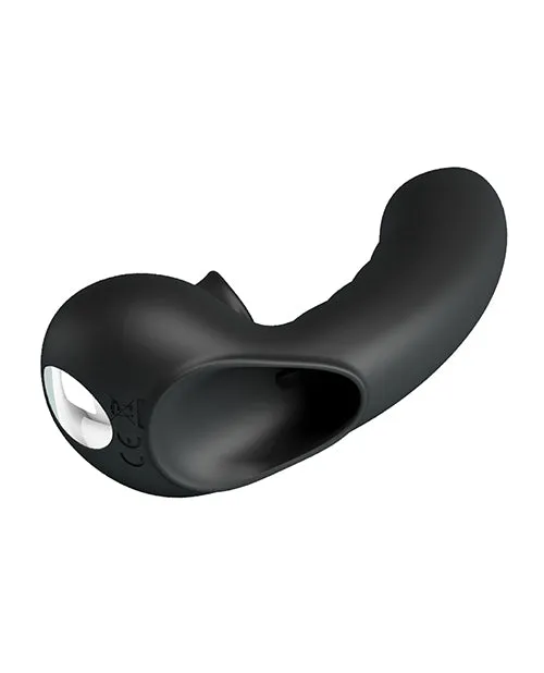 Liaoyang Baile Health Care Produ Vibrators | Pretty Love Hobgoblin Sucking Finger Vibrator - Black