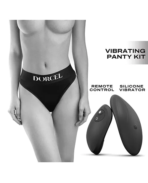 Lovely Planet Female Sex Toys | Dorcel Discreet Panty Vibrator W/panty - Black