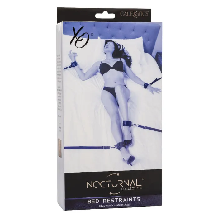 Nocturnal Collection Bed Restraints - Black | Calexotics Anal Nocturnal Collection Bed Restraints - Black | Calexotics Anal