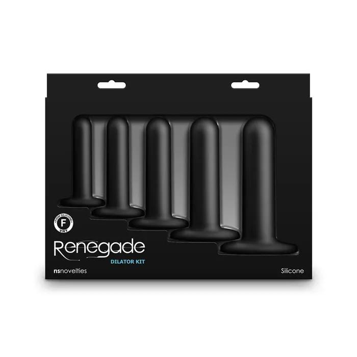 NS Novelties Anal | Renegade Dilator Kit - Black-(nsn-1105-70) NS Novelties Anal | Renegade Dilator Kit - Black-(nsn-1105-70)
