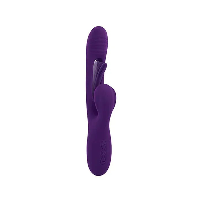 Playboy Pleasure Vibrators Playboy Pleasure the Thrill Rabbit Vibrator Purple