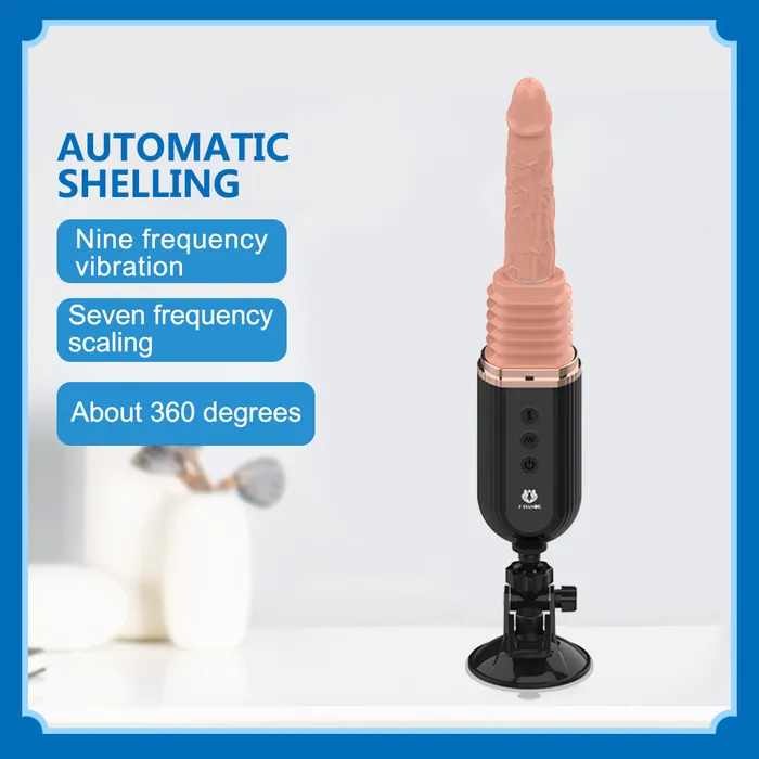 Vibrators | Cuth - G-Spot Massage Gun Female Sex Toy Thrusting Dildo - Playfulsextoy