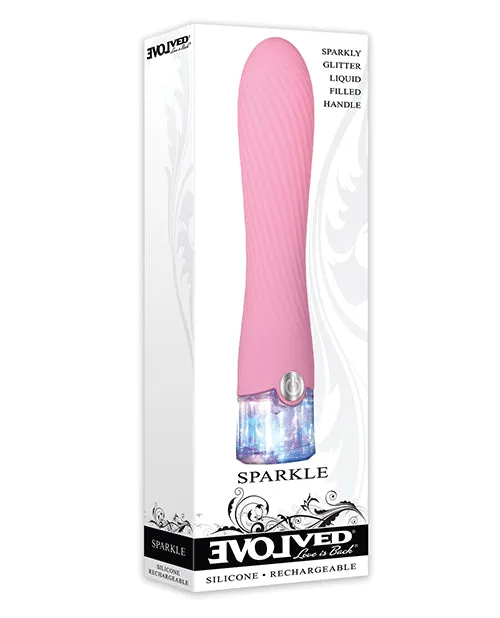 Vibrators | Evolved Sparkle Rechargeable Vibrator - Pink - Evolved Novelties
