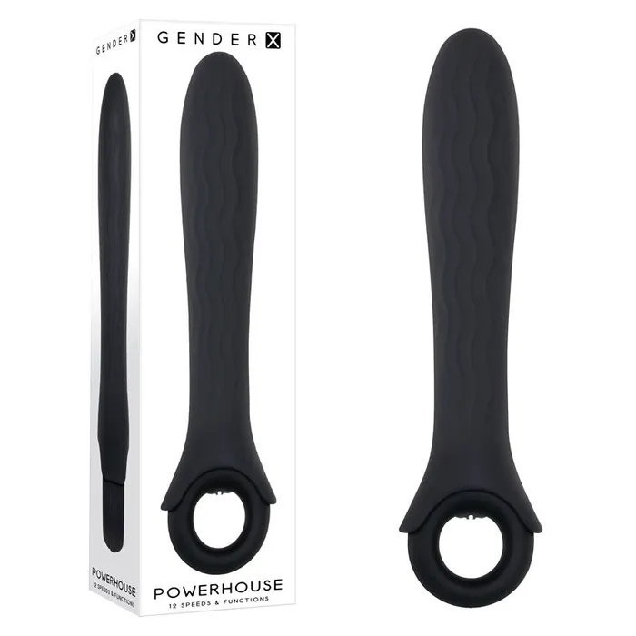 Vibrators Gender X Gender X POWERHOUSE Black 216 cm USB Rechargeable Vibrator GXRS89802 Vibrators Gender X Gender X POWERHOUSE Black 216 cm USB Rechargeable Vibrator GXRS89802