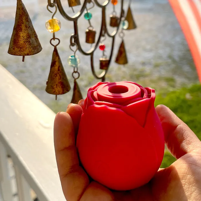 Vibrators | InBloom InBloom Rosales Sucking Vibrator - Red