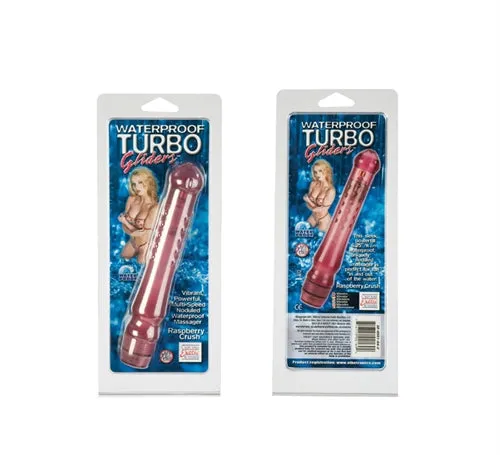 Vibrators Waterproof Turbo Glider Raspberry Crush CalExotics