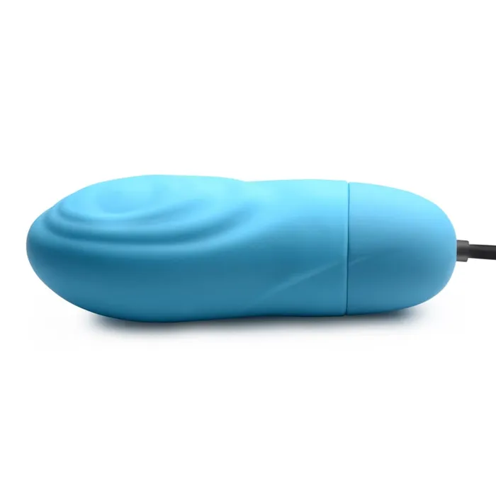 Xr Brands Bang Vibrators | 7x Pulsing Rechargeable Silicone Vibrator - Blue Xr Brands Bang Vibrators | 7x Pulsing Rechargeable Silicone Vibrator - Blue