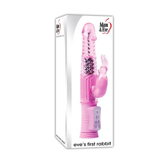 Adam and Eve Eves First Rabbit Pink Adam Eve Vibrators