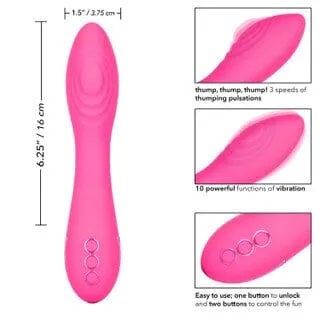 California Dreaming Surf City Centerfold Thumping GSpot Vibrator CalExotics Vibrators