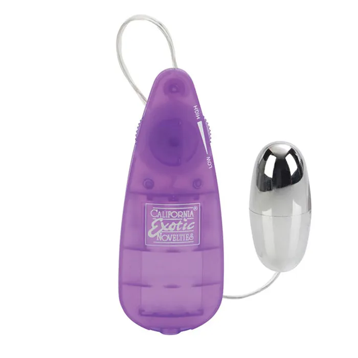 California Exotic Slim Teardrop Bullet Purple California Exotic Vibrators