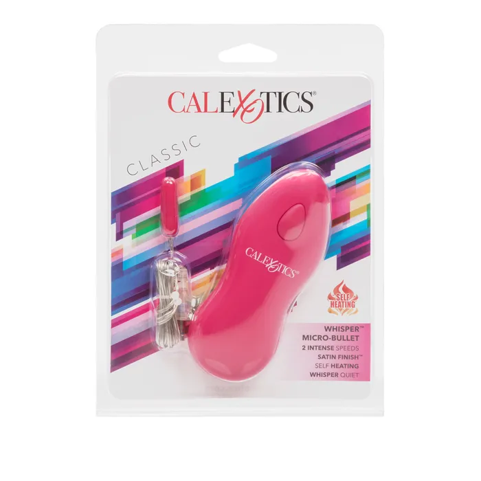 California Exotic Whisper Micro Bullet Pink Vibrators