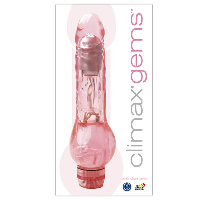 Climax Gems Pink Diamond Vibrator Waterproof Topco Vibrators