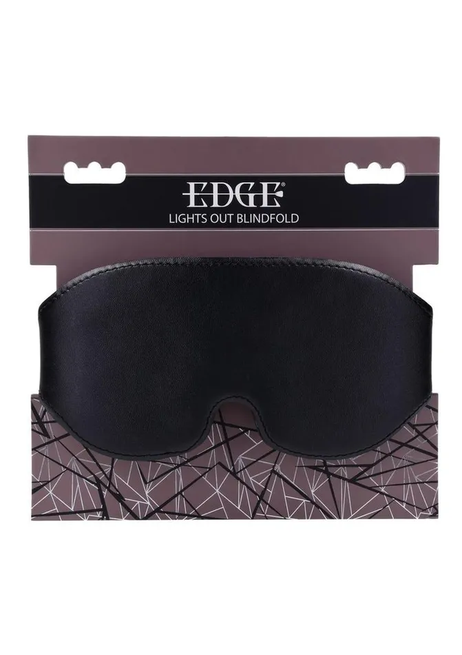Edge Lights Out Blindfold Edge Vibrators