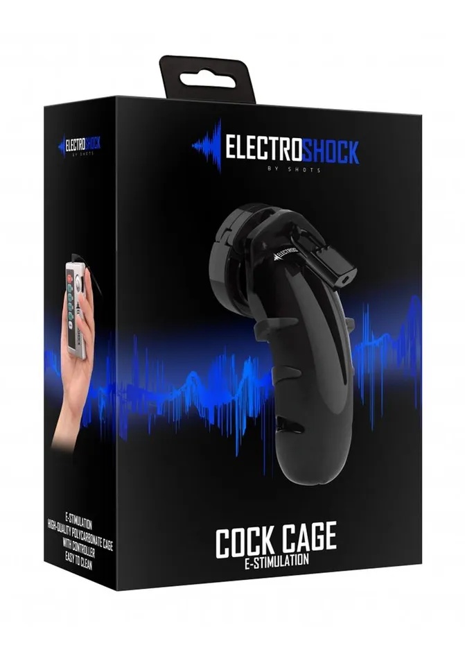 ElectroShock Male Sex Toys Electroshock EStim Cock Cage