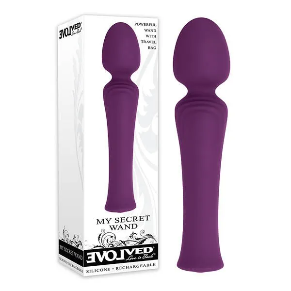 Evolved My Secret Wand 17 cm 67 USB Rechargeable Massage Wand Evolved Vibrators Evolved My Secret Wand 17 cm 67 USB Rechargeable Massage Wand Evolved Vibrators