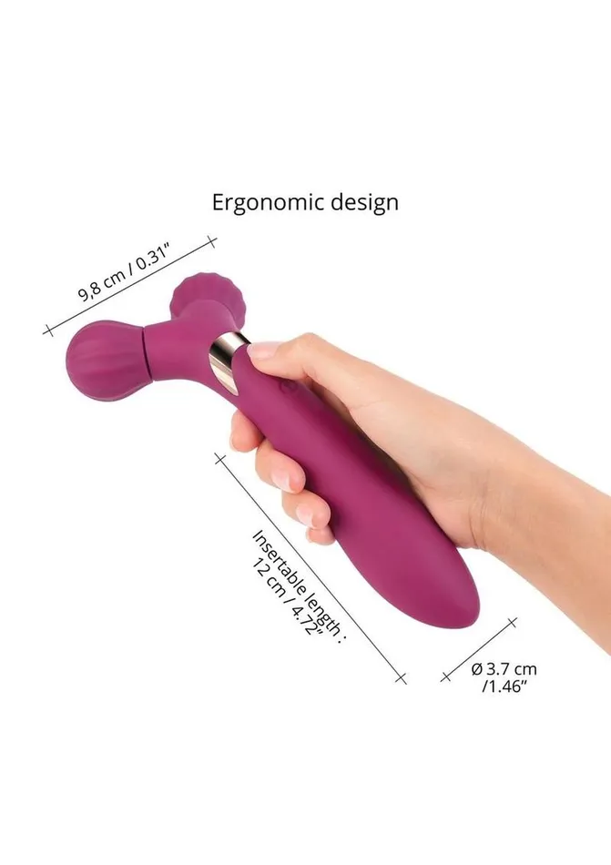 Female Sex Toys Love to Love Fireball Rechargeable Silicone Body Massager and Vibrator