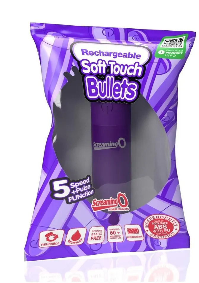 Female Sex Toys Screaming O Screaming O Soft Touch Rechargeable Bullet Female Sex Toys Screaming O Screaming O Soft Touch Rechargeable Bullet