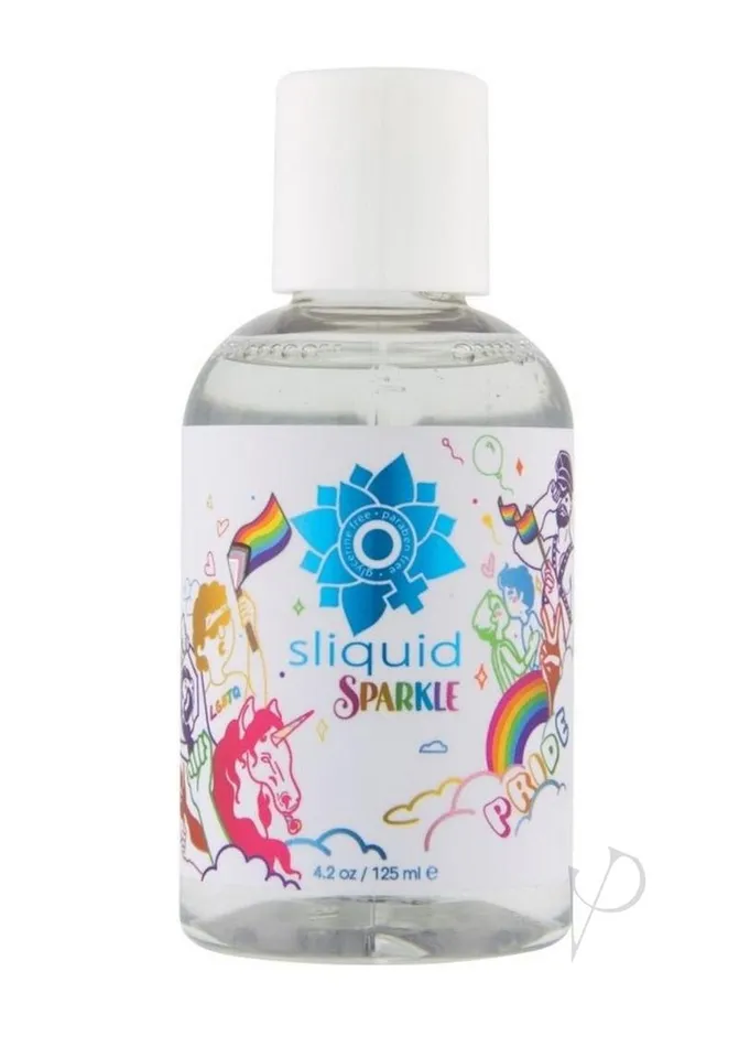 Female Sex Toys Sliquid Sparkle Pride Water Based Lubricant Sliquid