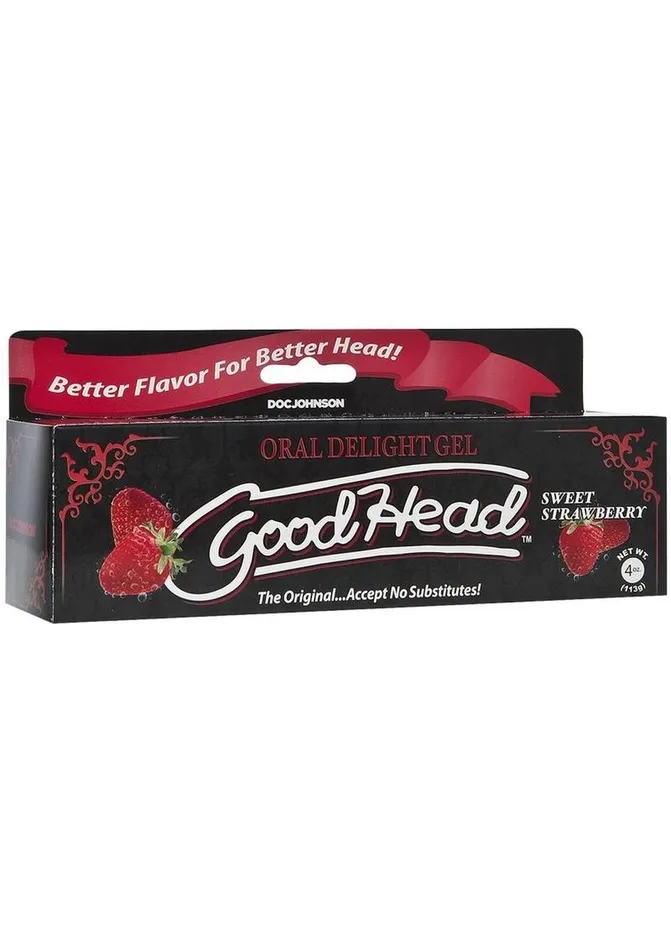 GoodHead Enhancers Goodhead Oral Delight Gel Sweet Flavored Strawberry