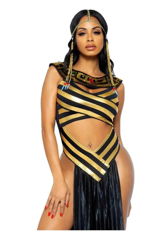 Leg Avenue Nile Queen Catsuit Dress with Jewel Collar Head Leg Avenue Male Sex Toys