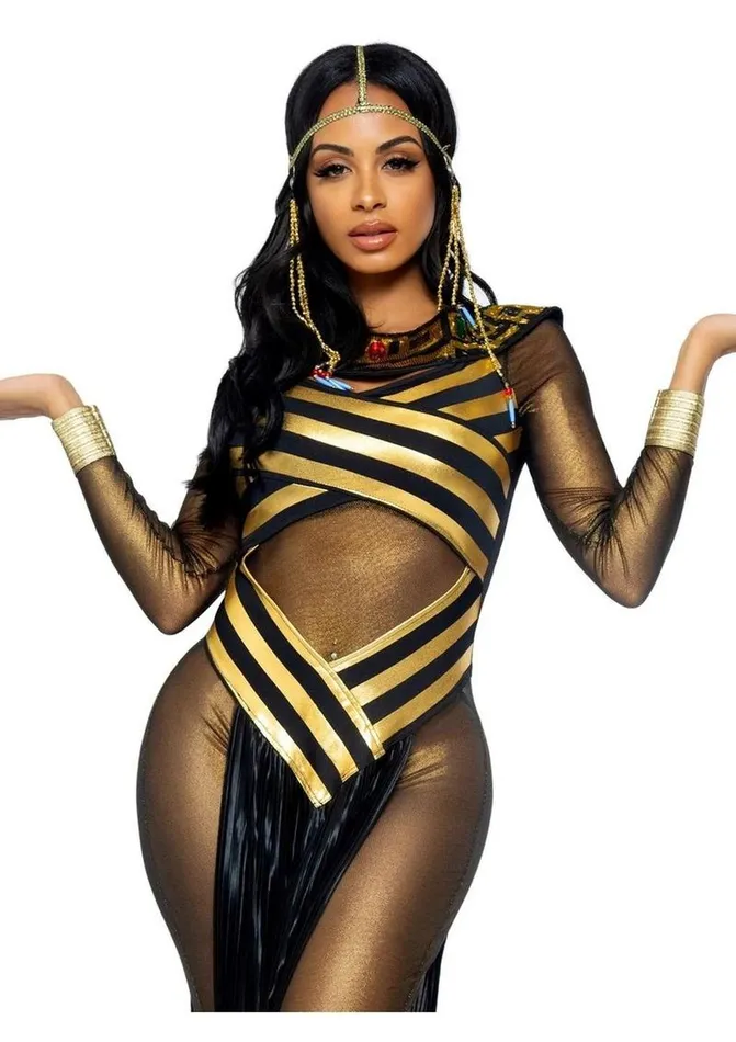 Leg Avenue Nile Queen Catsuit Dress with Jewel Collar Head Leg Avenue Male Sex Toys
