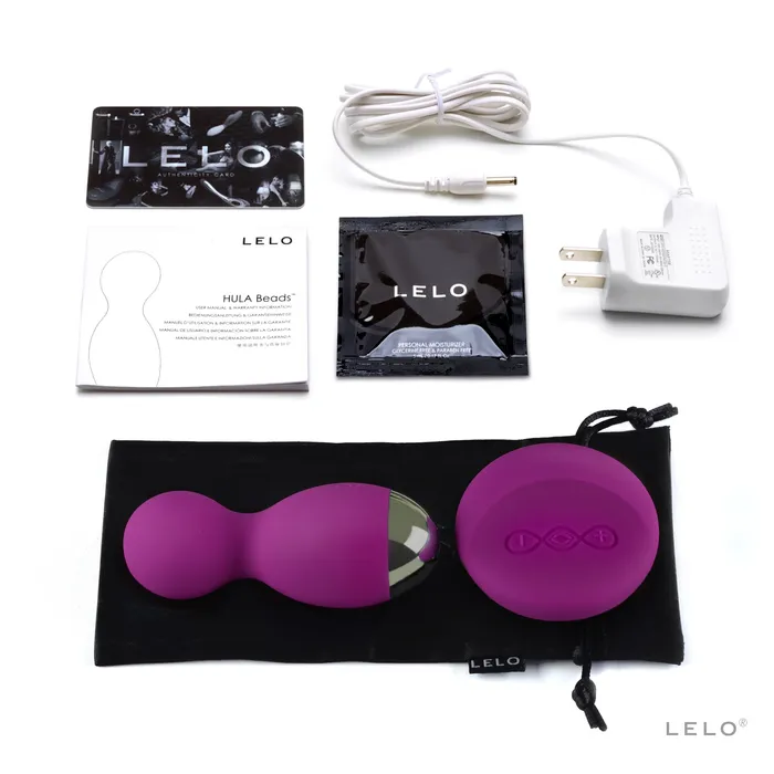Lelo Hula Massager Deep Rose LELO Vibrators
